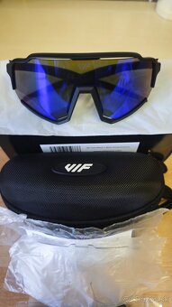 Predám nové okuliare VIF Two Black x Blue s dvoma zorníkmi - 3