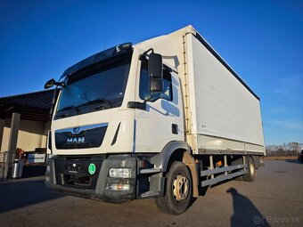 MAN TGM 15.250,18 PALET, 2 t čelo, 3x shrnovačka - 3