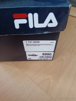 Nenosené dámske šľapky Fila c.39 - 3