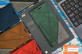 Dvojfarebné zatváracie puzdro pre Xiaomi, Redmi a Poco - 3