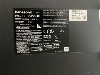 Televízor Panasonic TX-50AS650E - 3