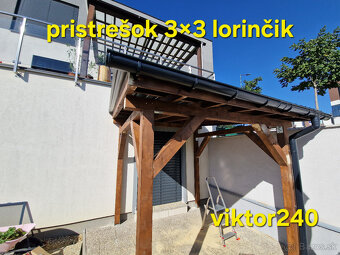 pristresky pre avto.altanky ,pergoly - 3