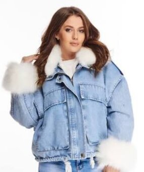 Predam krásnu bundu zateplenu - 3