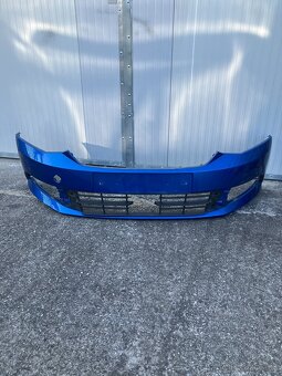 predni naraznik skoda fabia III 3 14-18 modry - 3