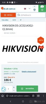 Hikvision DS-2CD2143G2-I 2.8mm + podstavec - 3