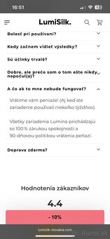 IPL epilator LUMINA - 3