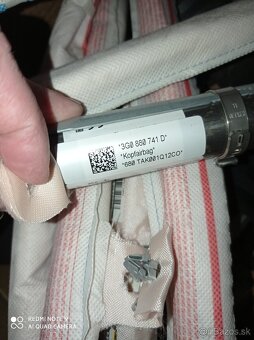 Spolujazdcov airbag Passat b8 - 3
