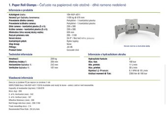 Paper roll clamp Cascade 10H-RCP-A011 - 3