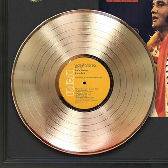 Exkluzívny zberateľský rám Elvis Presley - Pure Gold - 3