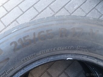 Predam 2ks letne pneu 215/65R17 Continental - 3