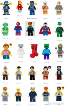 Originálne LEGO figúrky, panáčikovia, postavičky - 3