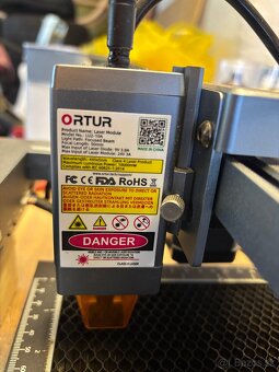 Laserová gravirovačka Ortur laser master 3 10w s kompresorom - 3