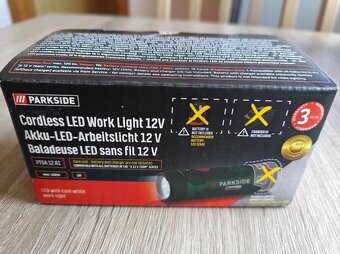 Parkside Aku LED pracovné svetlo PTSA 12 A1 - 3
