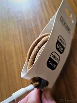 Kabel Micro USB korkovy - 3