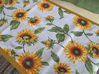 Obrus slnečnice na režnej - 3