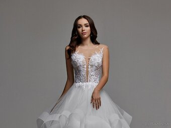 Biele svadobné šaty - 3