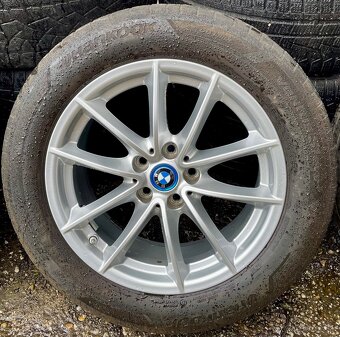 5x112 R17 7,5J ET27 BMW + 225/55 R17 letné (2021) - 3