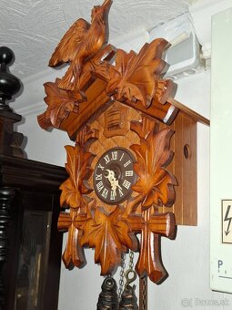 Predám funkčné kukučkové hodiny kukajú pol a celú hodinu 85 - 3