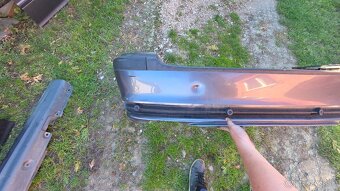 BMW E46 Touring facelift zadný nárazník, prahy - 3