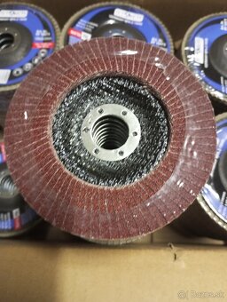 lamelové vejárové kotúče 125mm , zrnitosť 40,60,80 - nové - 3