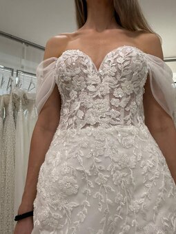 Predám  nove  svadobné šaty - 3