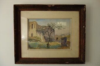 Obraz - Akvarel v ráme - 3