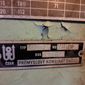 Stojanová vrtačka V 20 A - 3