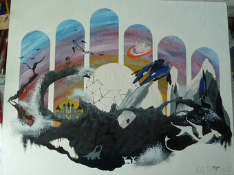 Vlastnoručne maľovaný obraz - 3