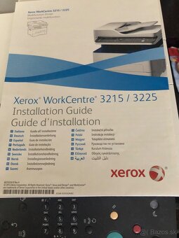Predám Laserovú tlačiareň xerox workcentre 3215 za 40e - 3