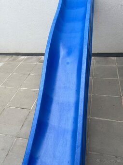 Detská šmýkačka 2,90m / záhradná šmýkľavka / vodná šmýkalka - 3
