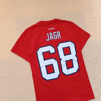 Jaromír JAGR #68 Florida Panthers NHL červené tričko S - 3