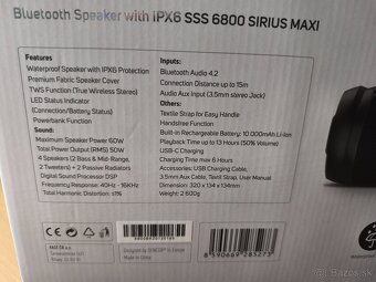 Bluetooth reproduktor - 3