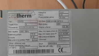 Predám čelný panel kotla Protherm TIGER 12KTZ - 3