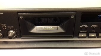 3-hlavovy kazetovy deck TECHNICS RS-BX646 + ATC, Japan, AK11 - 3