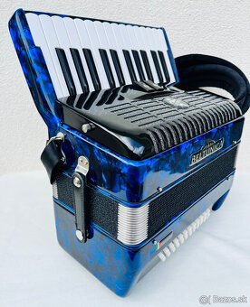 Predám nový akordeón BELTUNICA Vivaldi- De Luxe 60 basový- n - 3