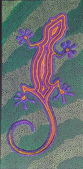 obraz "Jašter Spikey - 3