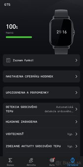Predám inteligentné hodinky amazfit gts - 3