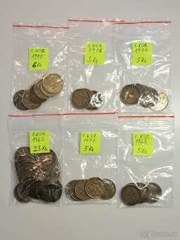 Mince 50 hal,1,2,5, kčs - 3