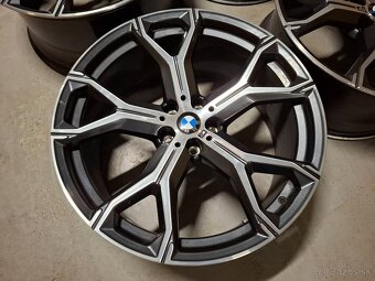 Originál sada 21" BMW G05, X5, X6 style 741M - 3