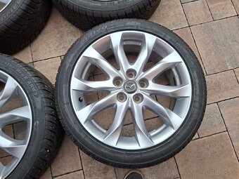 Predám hlinikové disky-org.-Mazda 3--R18 - 3