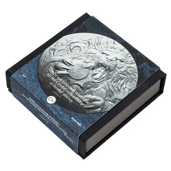 Investicne striebro medaila Český Lev - 3