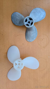 lodné vrtule – hliníková + plastová (3-listé) - 3