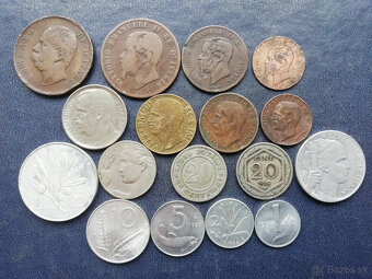 pamätné a staré mince Talianska + Chorvátsko - 3