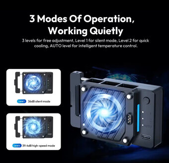 Ventilátor / chladič na fotoaparát - 3