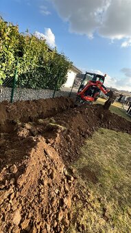 Výkopové práce a úprava terénu - 3