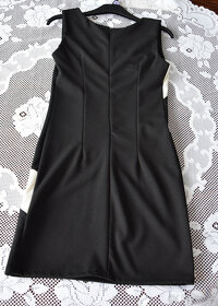 Čierno-biele elegantné šaty - 3