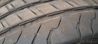 Predám 4ks slušné letné 215/65r16C Continental na dodávku - 3