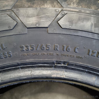 Dodávkové pneumatiky 235/65 R16C CONTINENTAL DOT2521 - 3