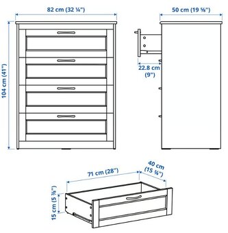 Komoda IKEA SONGESAND - 3