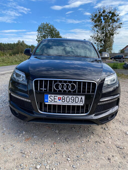 Q7 3,0 Tdi 176kw S line rv 2011,278000km, 2 majitel,5 mies - 3